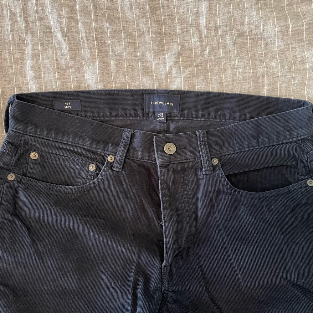 J. Crew 484 Slim Corduroy Jeans